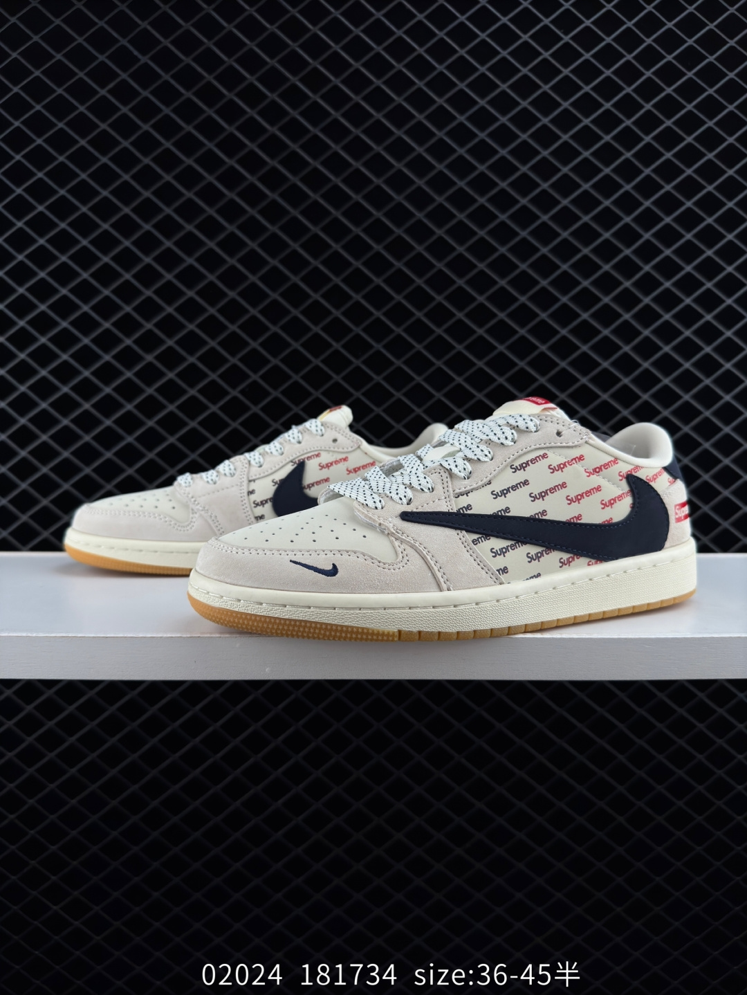 Travis Scott x Air Jordan 1 ” Reverse Mocha “